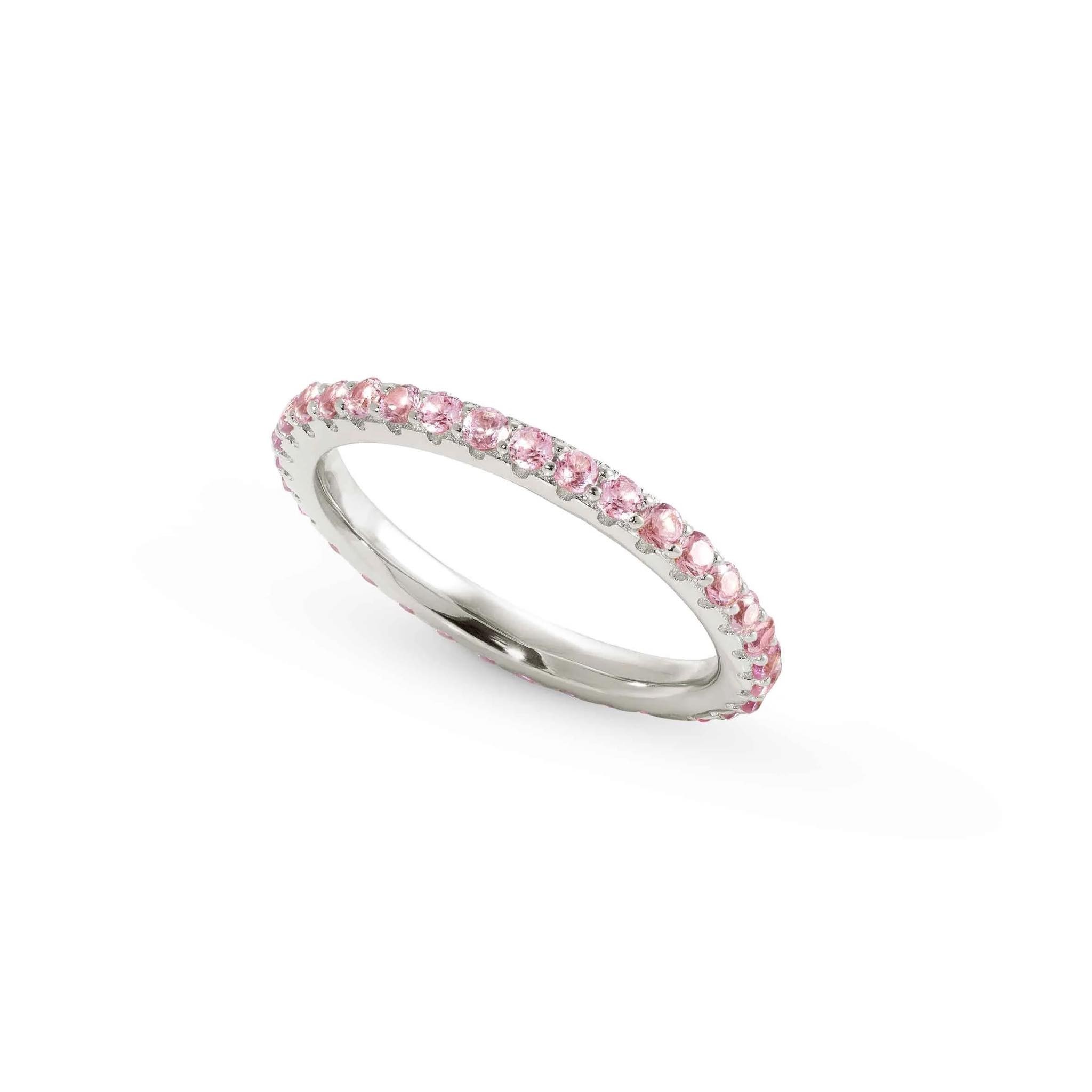 LOVELIGHT Anello Pietre Rosa – Gioielleria Alessia Gioielli