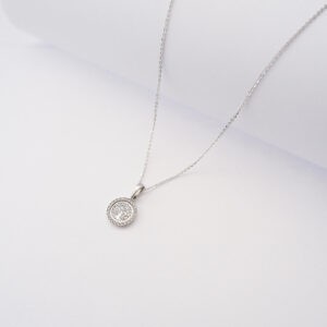 Collana Albero della Vita in oro 18kt e zirconi