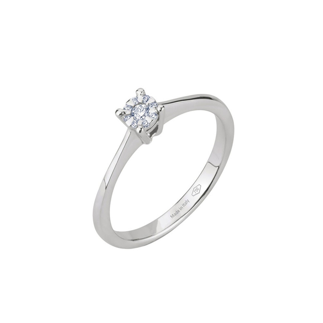 Anello Solitario Multipietra - Bibigì
