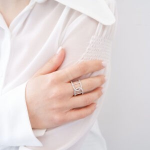 Anello Fascia Intreccio – Misura 12