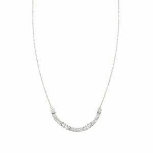 FASHION ERA Collana Centrale con 3 Zirconi