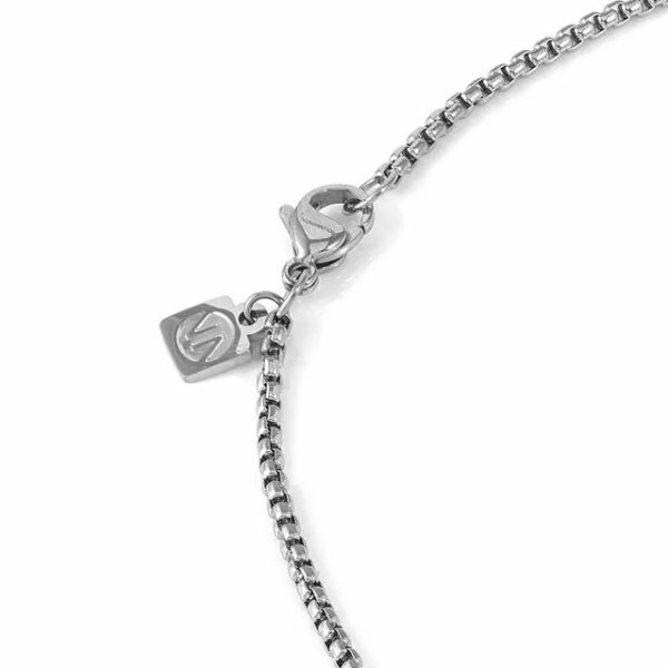 STRONG Collana Croce con 4 Zaffiri Blu - immagine 5