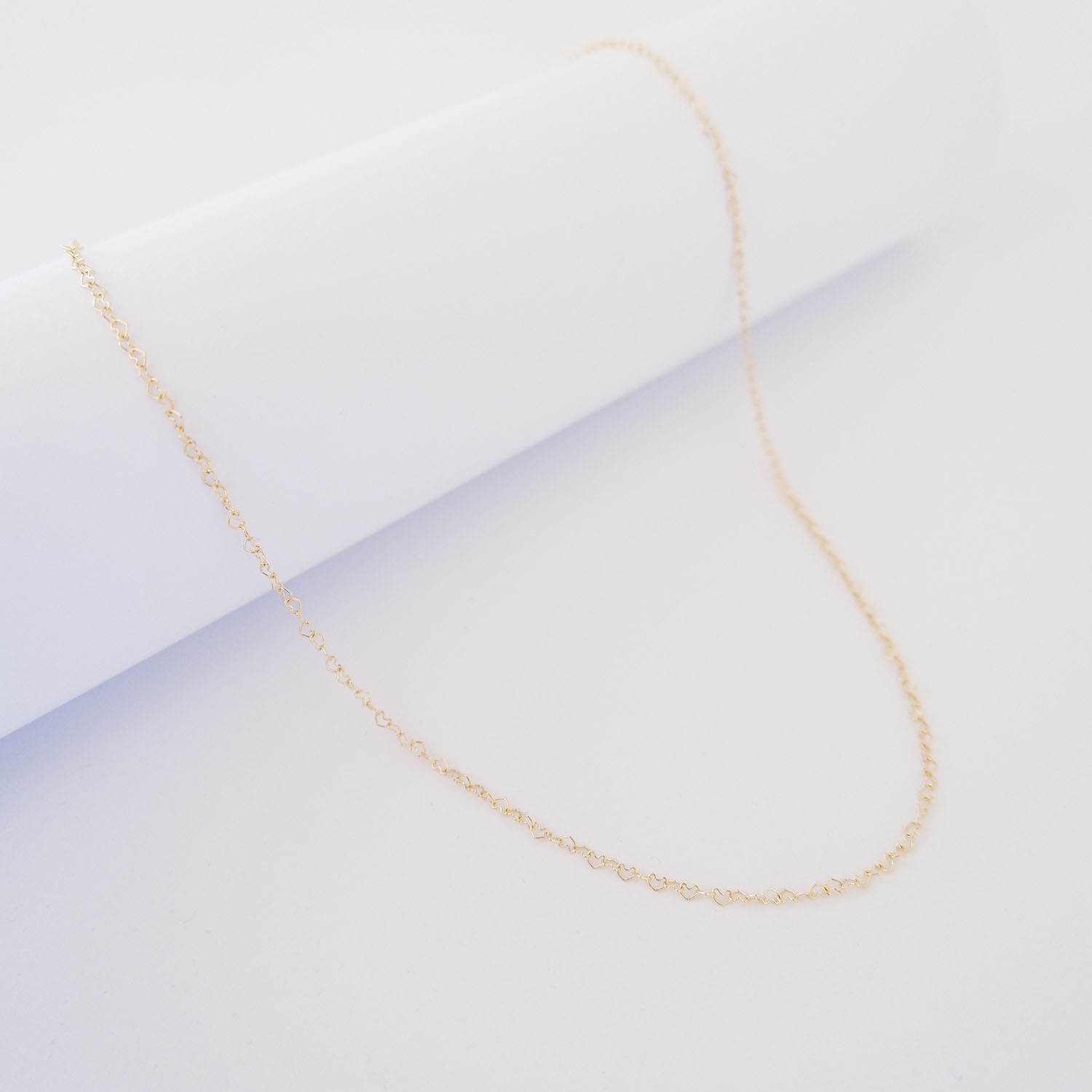 Collana Filo D'oro 18kt - Cuoricini