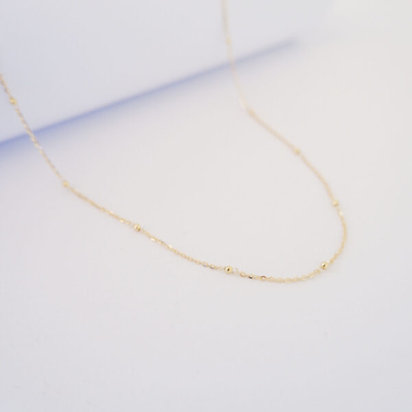 Collana Filo D'oro 18kt - Pallina
