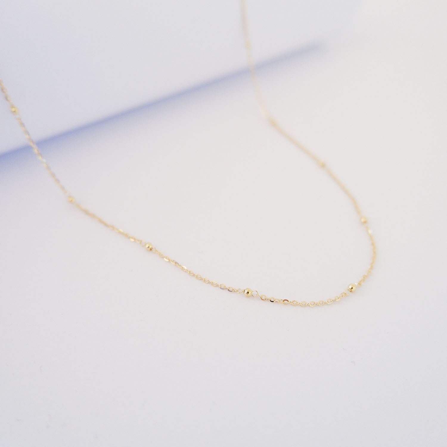 Collana Filo D'oro 18kt - Pallina