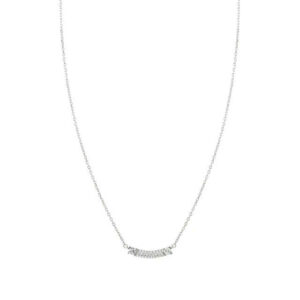 FASHION ERA Collana con centrale e pavè di zirconi