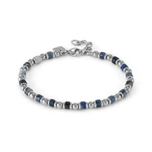 INSTICTSTYLE SEA EDITION Bracciale con pietre colorate – Blu