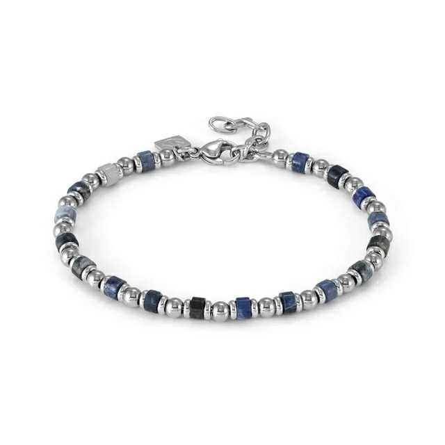 INSTICTSTYLE SEA EDITION Bracciale con pietre colorate – Blu