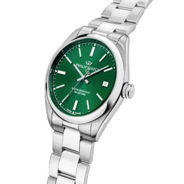 Orologio Philip Watch – CARIBE URBAN 39mm Verde Liscio - immagine 2