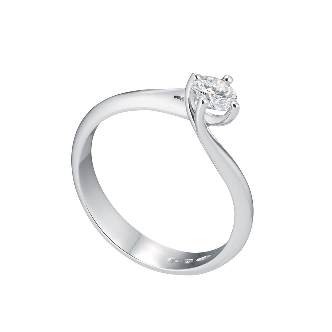 VALENTINO - Solitario in oro 18kt e diamante - NIHAMA