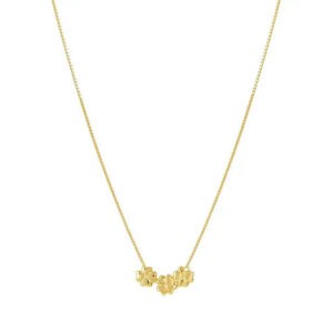ARMONICA Collana Quadrifogli Oro