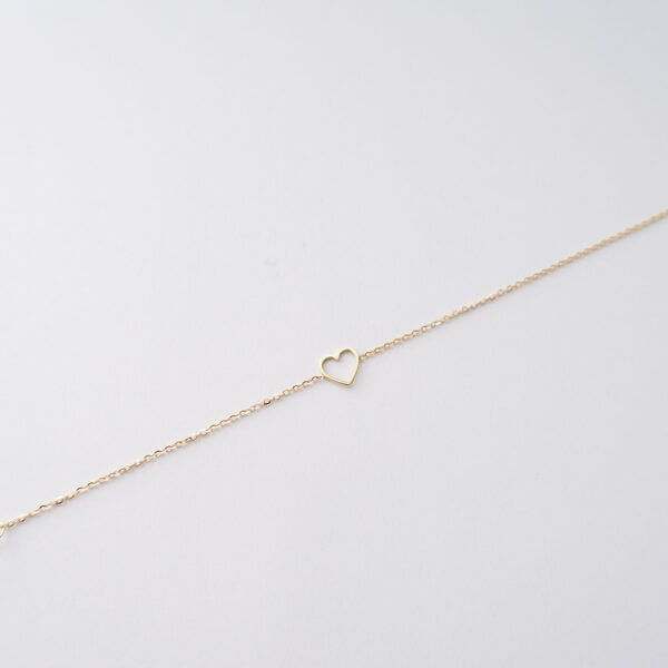 Bracciale Cuoricino in Oro 18kt - immagine 2