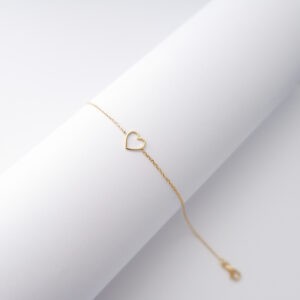 Bracciale Cuoricino in Oro 18kt