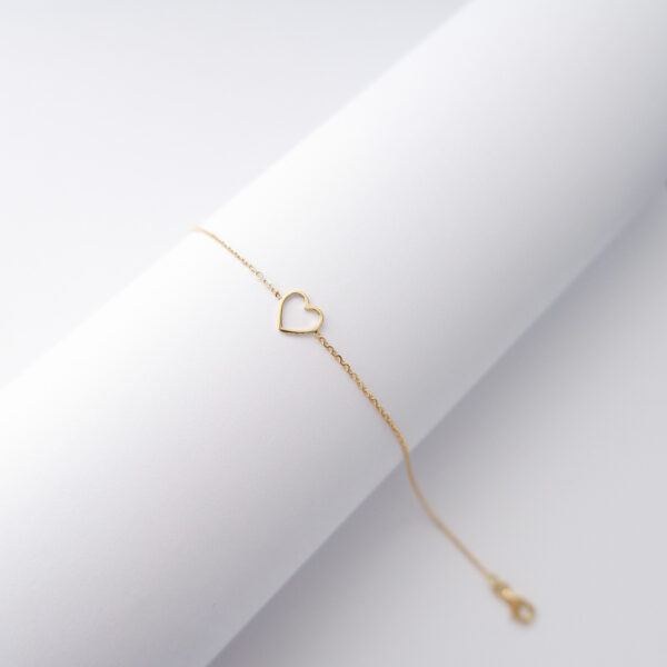 Bracciale Cuoricino in Oro 18kt