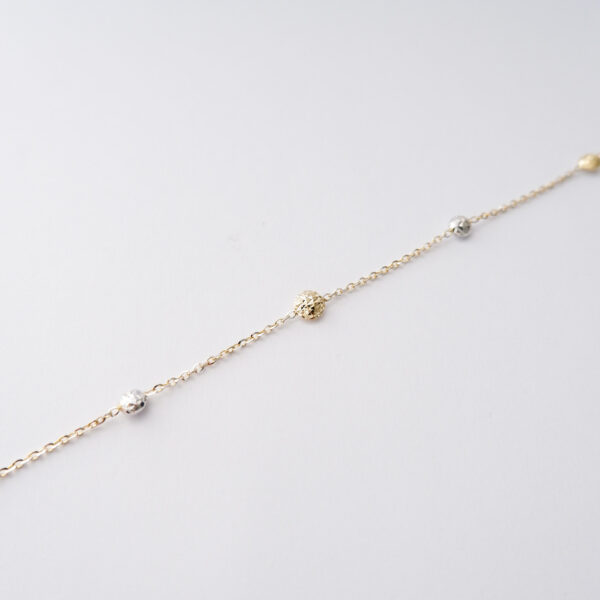 Bracciale Diamantato Bicolore in oro18kt - immagine 2