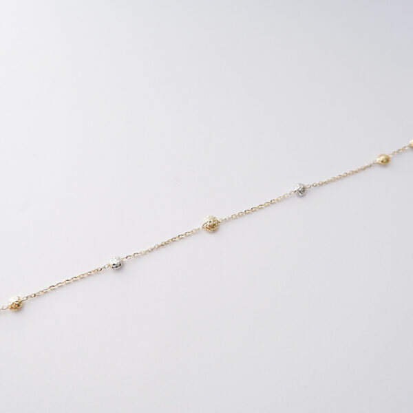 Bracciale Diamantato Bicolore in oro18kt - immagine 3