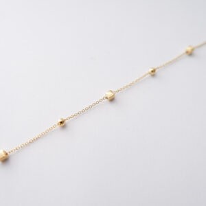 Bracciale Palline e Cubi in Oro 18kt