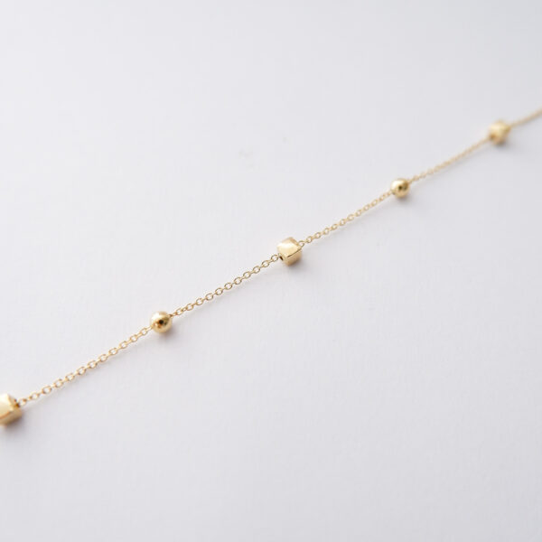 Bracciale Palline e Cubi in Oro 18kt