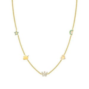 FAIRYICONS Collana Mix Fantasia Oro