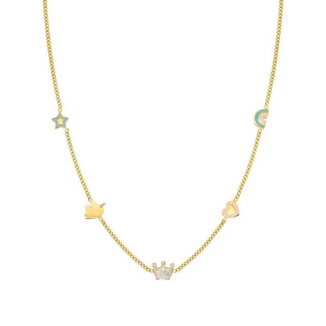 FAIRYICONS Collana Mix Fantasia Oro