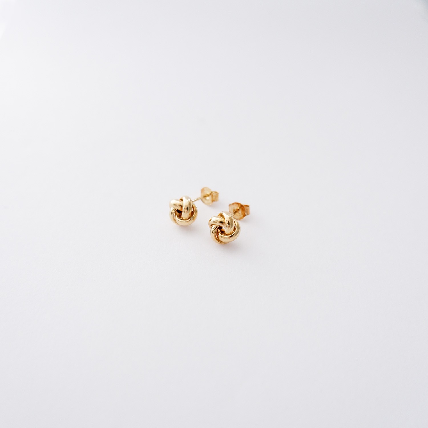 Orecchini Intreccio in oro giallo 18kt