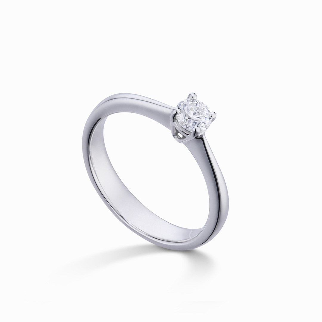 Anello Solitario 4 Griffe