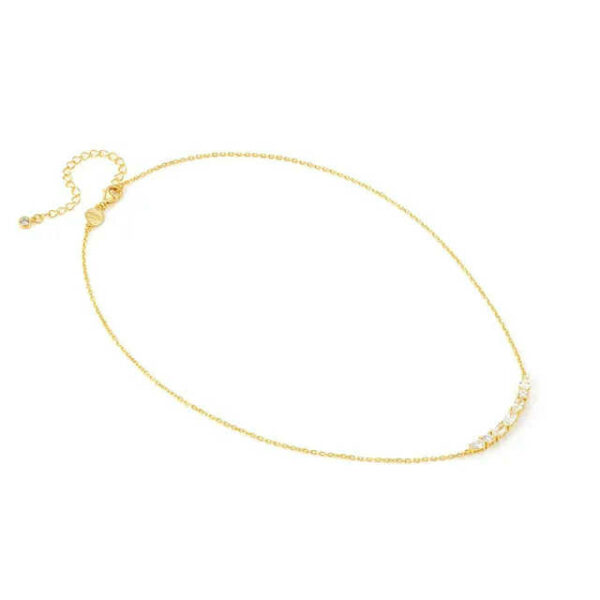 COLOUR WAVE Collana con Zirconi Oro - immagine 2