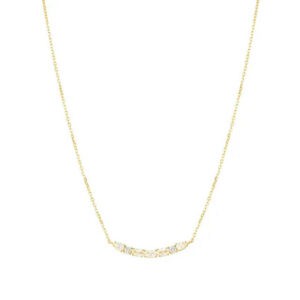COLOUR WAVE Collana con Zirconi Oro