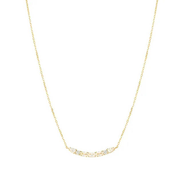 COLOUR WAVE Collana con Zirconi Oro