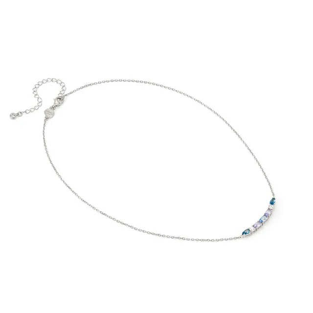 COLOUR WAVE Collana con Zirconi colorati - immagine 2