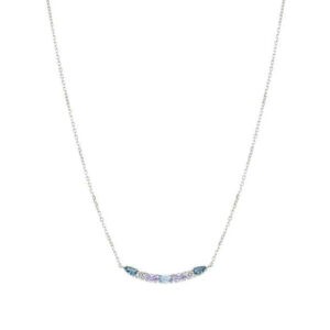 COLOUR WAVE Collana con Zirconi colorati