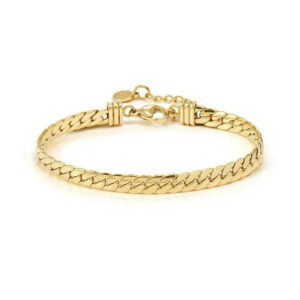 ECCLETTICA Bracciale maglia Snake Oro