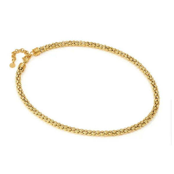 ECCLETTICA Collana maglia Pop Corn Oro - immagine 2