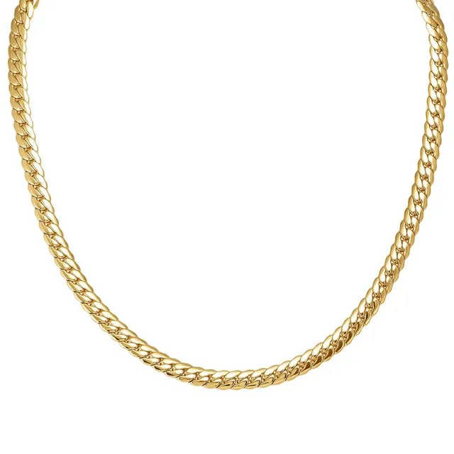 ECCLETTICA Collana maglia Snake Oro