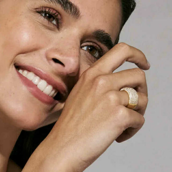 ENIGMATIC SHINE Anello Oro Misura 17-19 - immagine 2