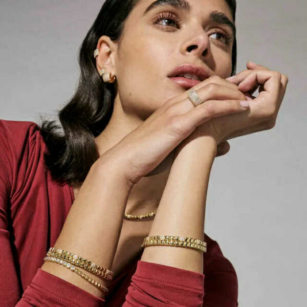 ENIGMATIC SHINE Anello Oro Misura 17-19 - immagine 3