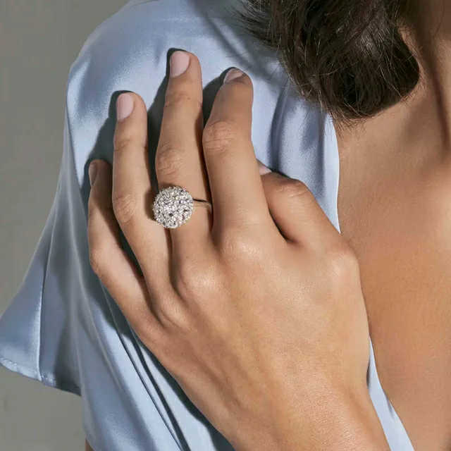 LIFE BOUQUET Anello Bombato