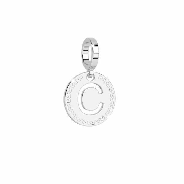 MY WORLD Charm Lettera C