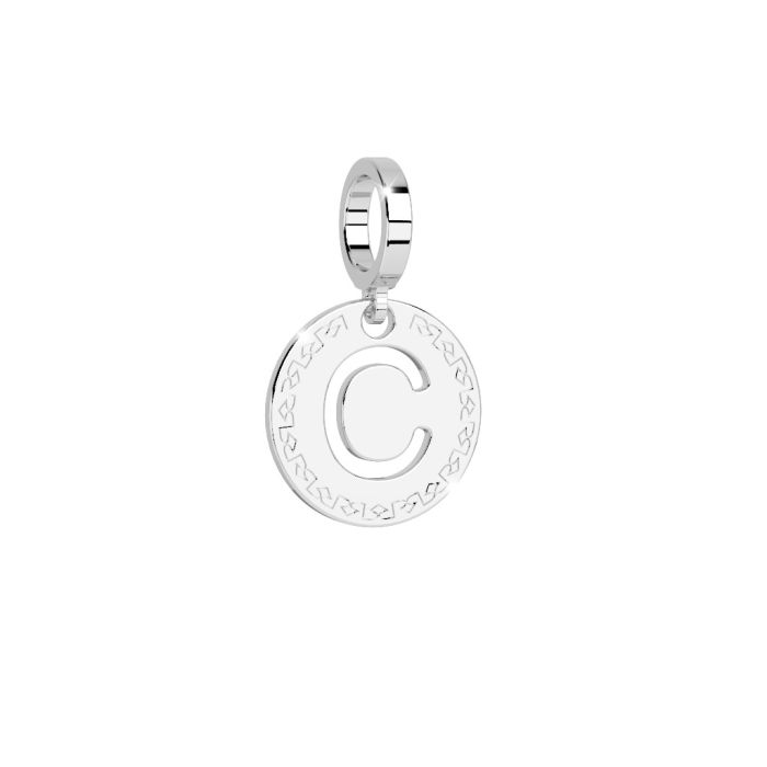 MY WORLD Charm Lettera C