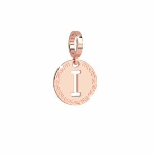 MY WORLD Charm Lettera I - Oro Rosa