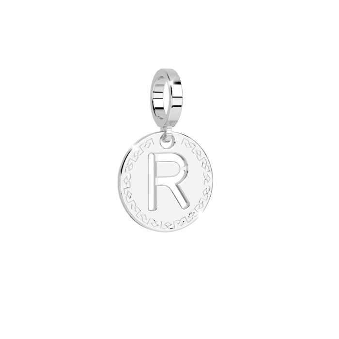 MY WORLD Charm Lettera R