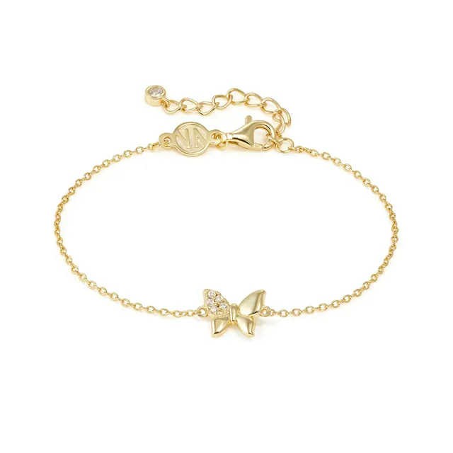 PETIT SPARKLE Bracciale Farfalla Oro