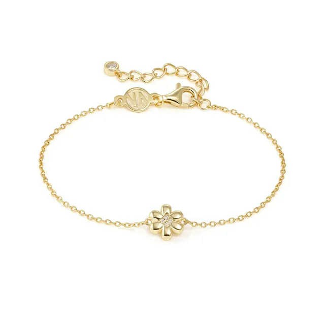 PETIT SPARKLE Bracciale Fiore Oro