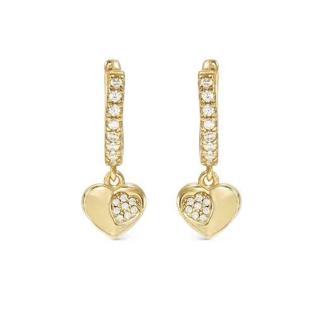 PETIT SPARKLE Cerchietti Cuore Oro