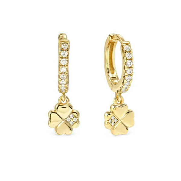 PETIT SPARKLE Cerchietti Quadrifoglio Oro - immagine 2