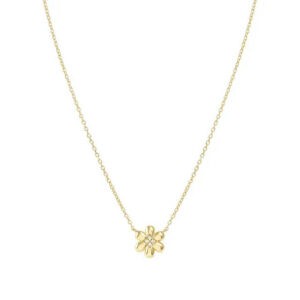 PETIT SPARKLE Collana Fiore Oro