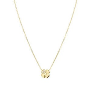 PETIT SPARKLE Collana Quadrifoglio Oro