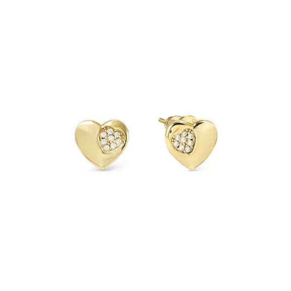 PETIT SPARKLE Orecchini Cuore Oro - immagine 2