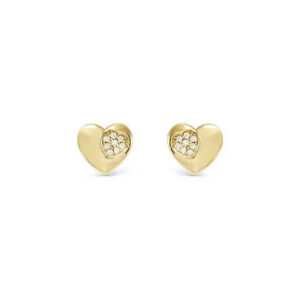 PETIT SPARKLE Orecchini Cuore Oro