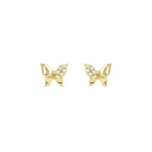PETIT SPARKLE Orecchini Farfalla Oro